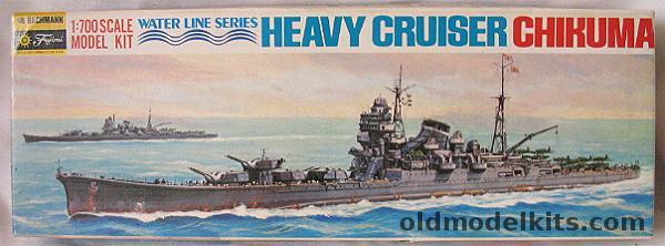 Fujimi 1/700 IJN Chikuma Heavy Cruiser, 811-250 plastic model kit